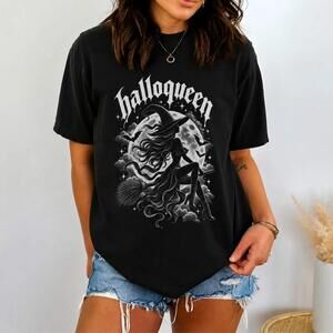 Halloween T-Shirt For Women,  Witch Tee,  Gift